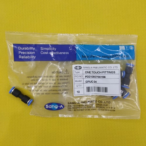 Nối ống thẳng phi 4  GPUC0400