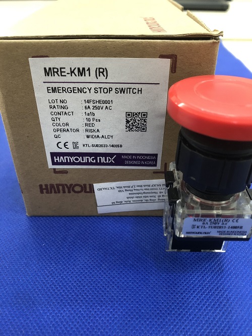 Nút dừng dù Hanyoung MRE-KM1R