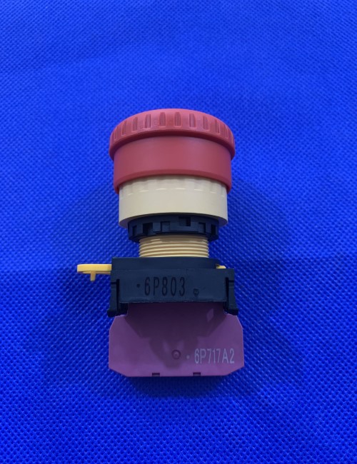 Nút khẩn IP 65 ngoài mặt tủ - màu đỏ YW1B-V4E01R