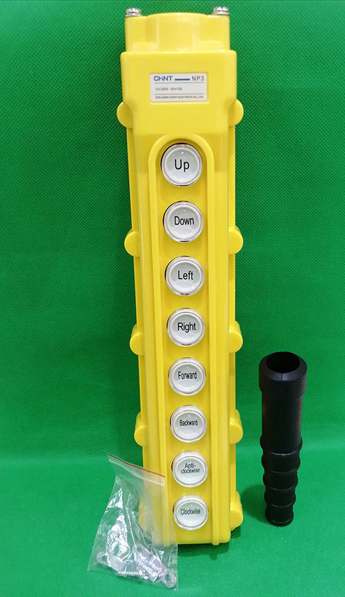 Nút nhấn cẩu trục tám nút CHINT NP3-4