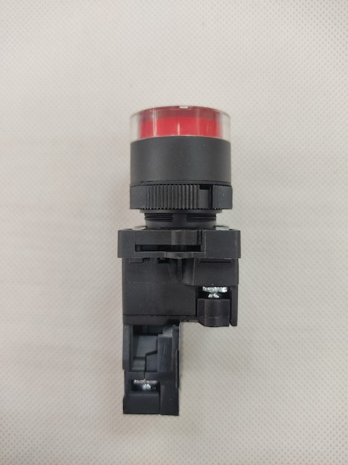 Nút nhấn Chint có đèn 24V màu đỏ 1NC NP2-EW3462 24V LED