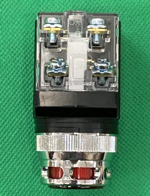 Nút nhấn có đèn LED màu đỏ phi 30 CR-304-A0-R