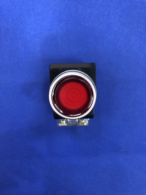 Nút nhấn có đèn LED màu đỏ phi 30 CR-304-D0-R