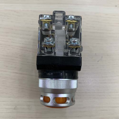 Nút nhấn có đèn LED màu vàng phi 30 CR-304-D0-Y