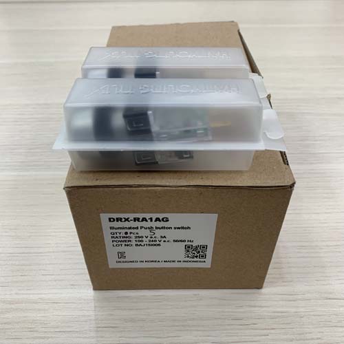 Nút nhấn có đèn phi 16 Hanyoung DRX-RA1AG