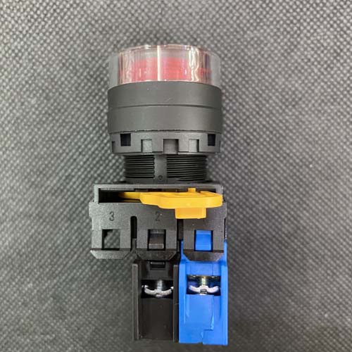 Nút nhấn có đèn phi 22 màu xanh lá Idec YW1L-AF2E10QM3G