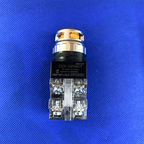 Nút nhấn có đèn phi 25 Hanyoung CRX-G25MDY