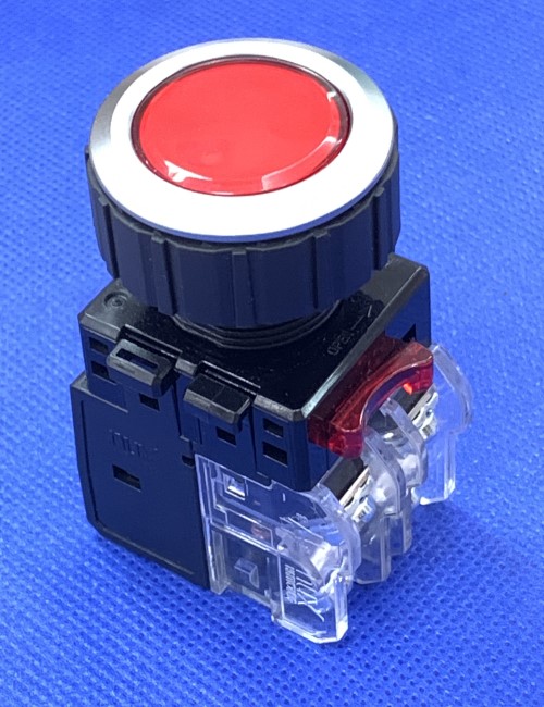 Nút nhấn có đèn phi 30 Hanyoung MRX-AA1A3R HANYOUNG NUX