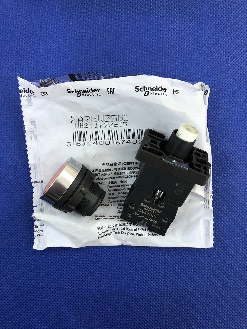 Nút nhấn có đèn Schneider XA2EW35B1