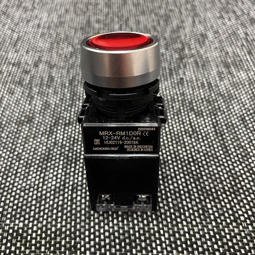 Nút nhấn có đèn viền nhôm Hanyoung MRX-RM1D0R