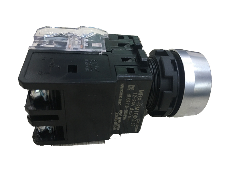 Nút nhấn có đèn viền nhôm Hanyoung MRX-RM1D0G