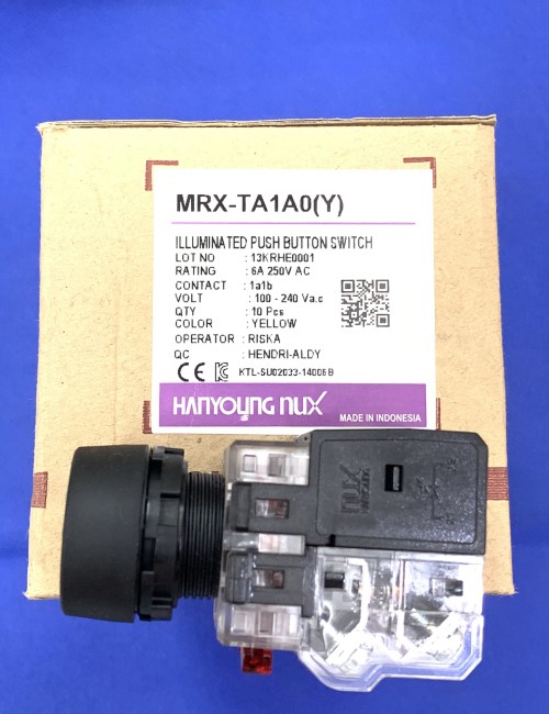 Nút nhấn có đèn viền nhựa MRX-TA1A0Y