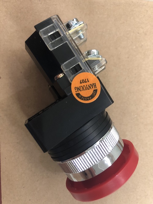 Nút nhấn dừng khẩn không giữ phi 30 màu đỏ CR-307-1R