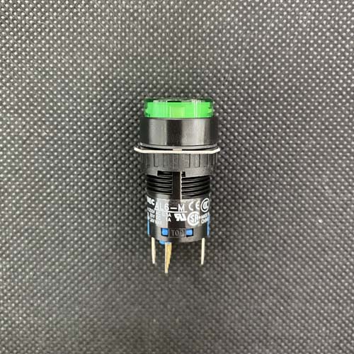 Nút nhấn hình tròn có đèn Idec AL6M-M14GC