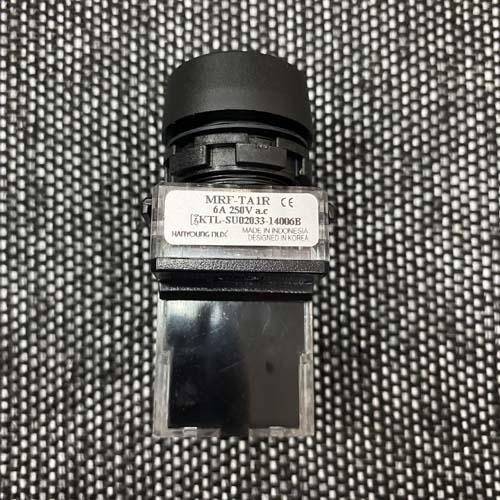 Nút nhấn không đèn viền nhựa màu đỏ MRF-TA1R