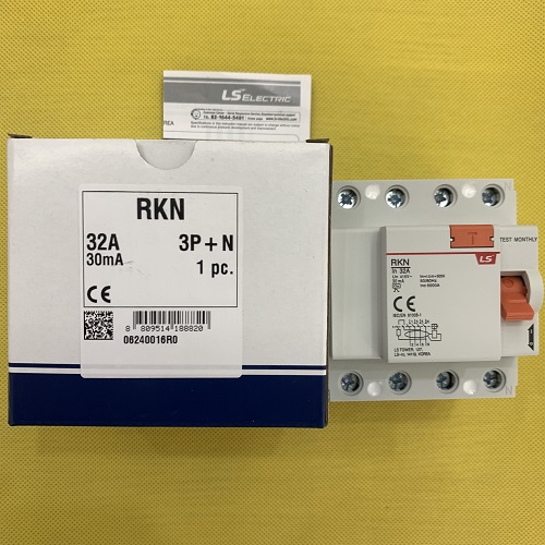 RCCB (chống rò điện) RKN3P+N-32A, 10KA