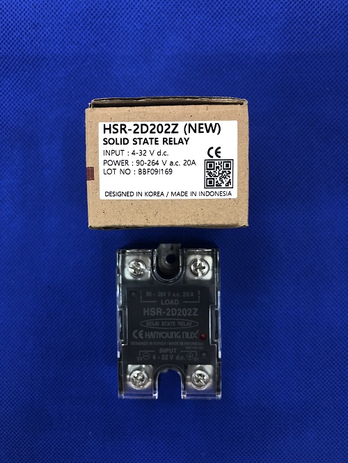 Relay bán dẫn một pha Hanyoung Nux HSR-2D202Z