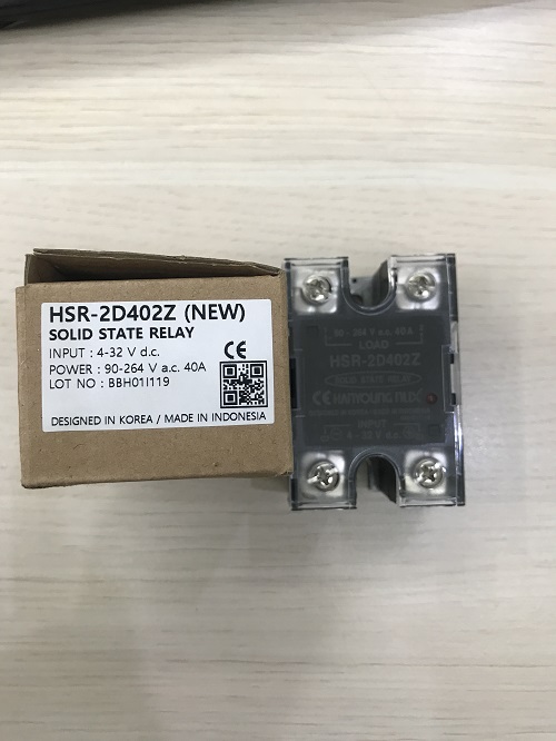 Relay bán dẫn một pha Hanyoung Nux HSR-2D402Z