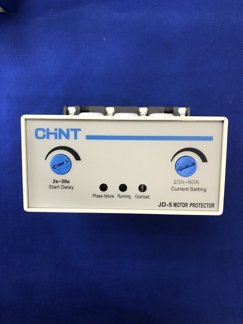 Relay bảo vệ động cơ Chint  JD-5 20A-80A AC220V