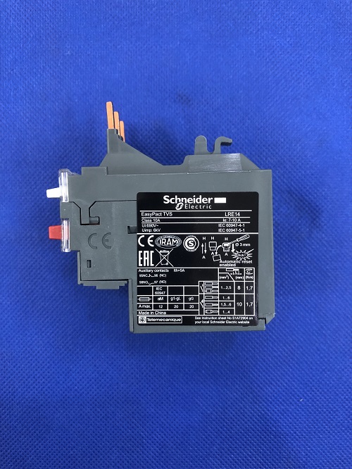 Rờ le nhiệt 3 pha Schneider LRE14