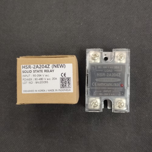 SSR Hanyoung 1 Pha 20 Amper HSR-2A204Z