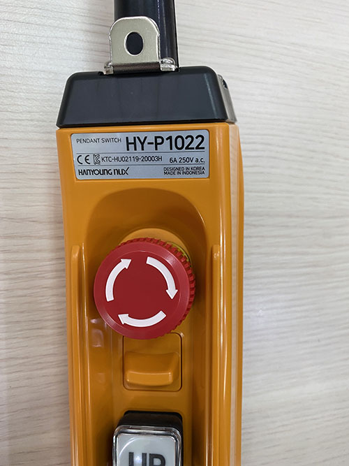 Tay bấm cầu trục Hanyoung HY-P1022SB