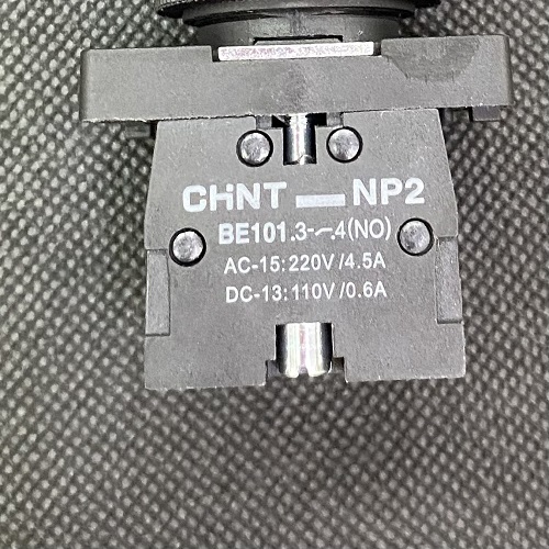 Tiếp điểm phụ nút nhấn NP2 CHINT BE-101