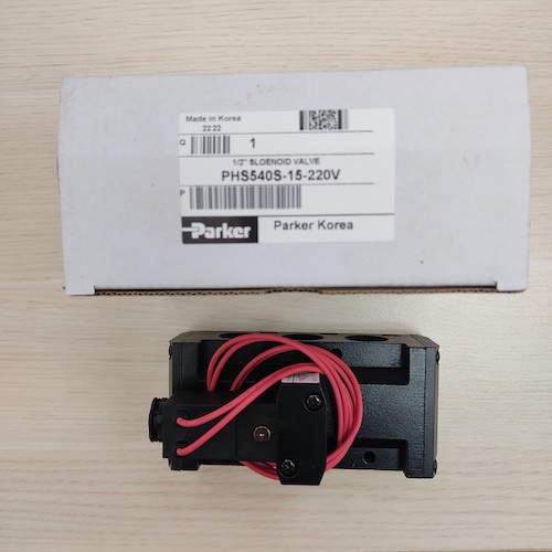 Van điện từ 5 cửa 2 vị trí Parker PHS-540S-15-220V